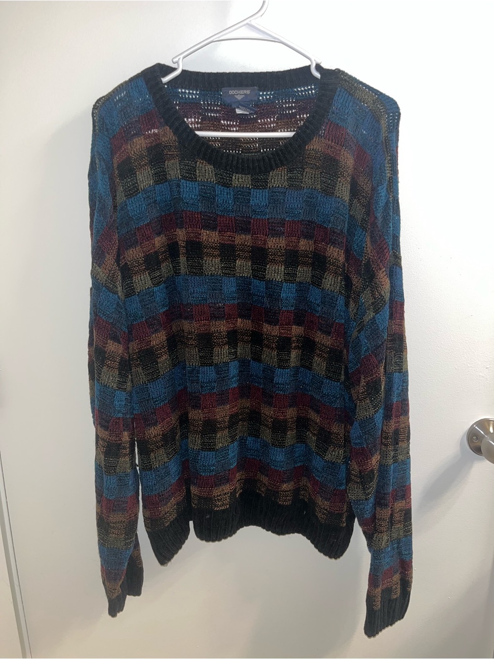 Dockers Vintage Checkered Sweater